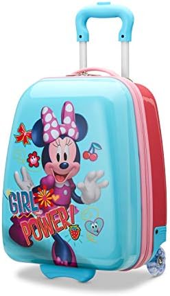 American Tourister Kids' Disney Hardside Upright Luggage, Minnie Mouse 2, Carry-On 16-Inch