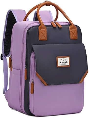 Large Travel Laptop Backpack for Women, 40L Carry On Backpack Flight Approved, Backpack with Laptop Compartment, USB Charging Port, Shoes Compartment, Luggage Backpack for Weekend Traveler Women Man