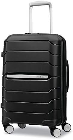 Samsonite Freeform Hardside Expandable with Double Spinner Wheels, Carry-On 21-Inch, Black