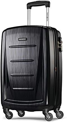 Samsonite Winfield 2 Hardside Luggage with Spinner Wheels, Carry-On 20-Inch, Brushed Anthracite