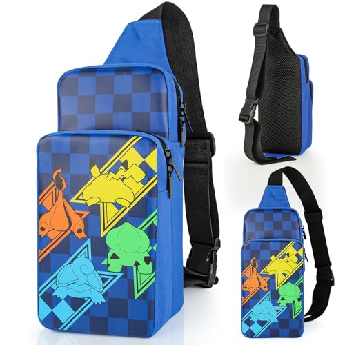 Tangaroa Switch Bag for Switch / Switch OLED - Switch Accessories Travel Crossbody Bag - Portable Backpack (GenOne)
